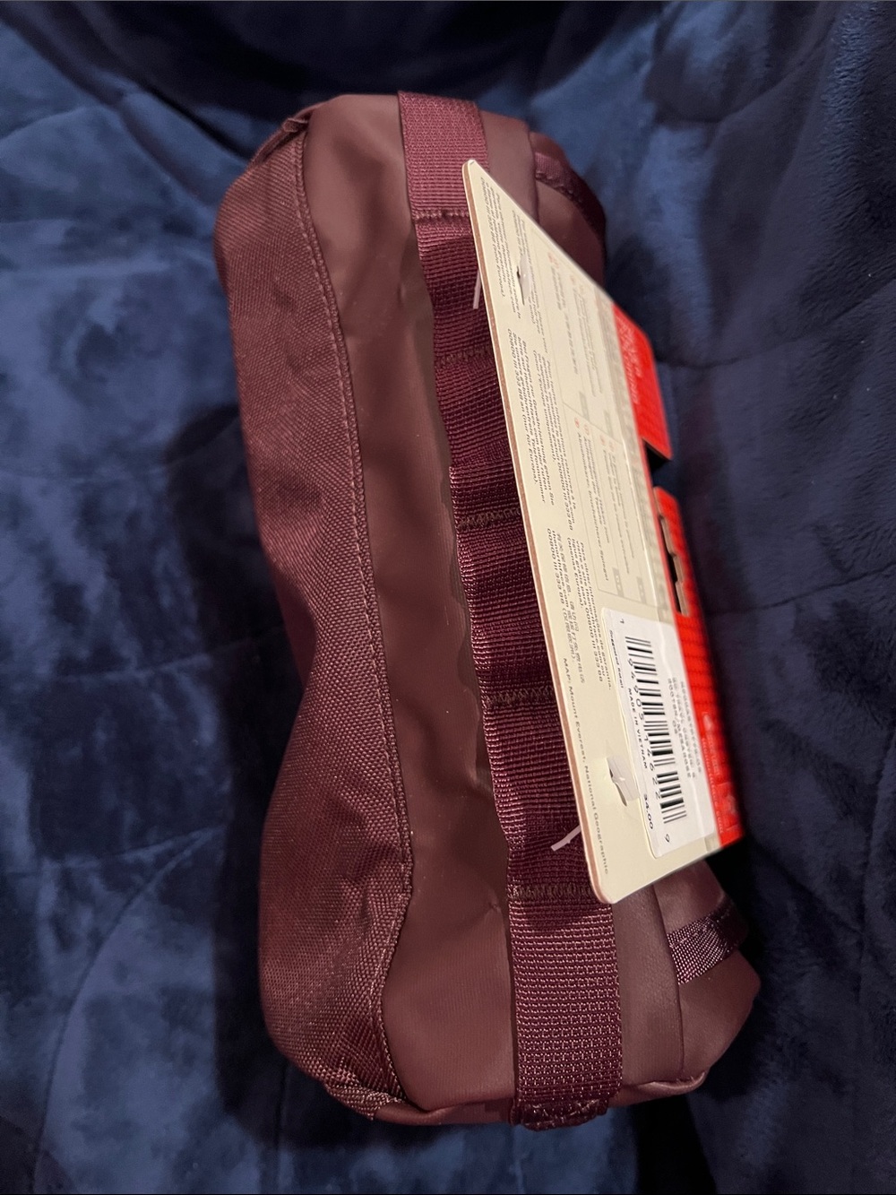 The North Face Base Camp Travel Canister in mesa rose/maroon - Picture 5 of 6